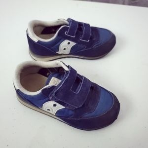 Saucony baby jazz 9m toddler shoes blue sneaker